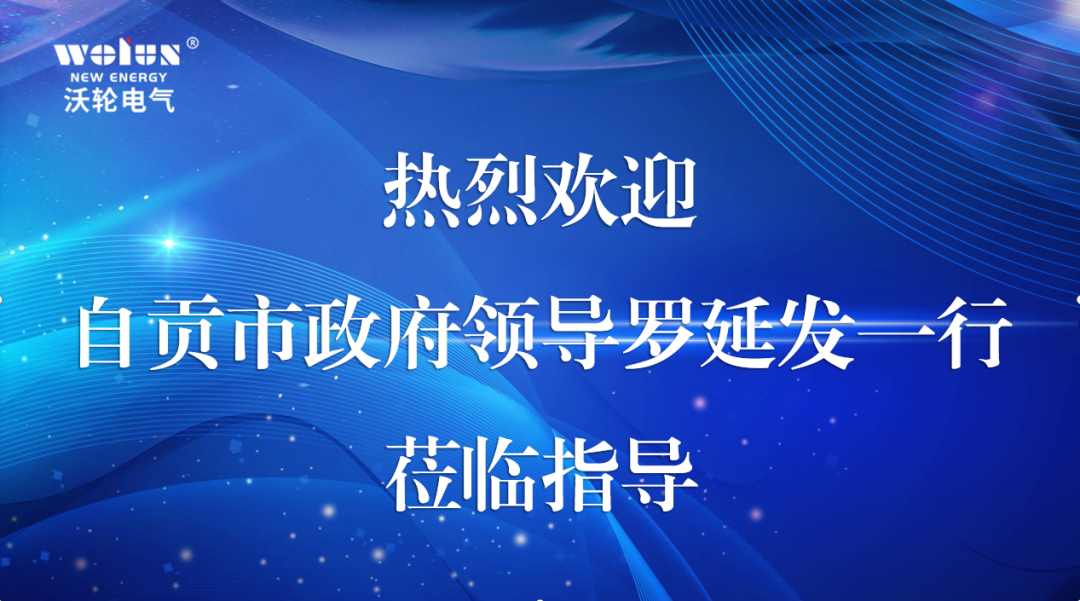 【领导关怀】自贡市人民政府副市长罗延发率队莅临中国九游AG电气调研指导工作