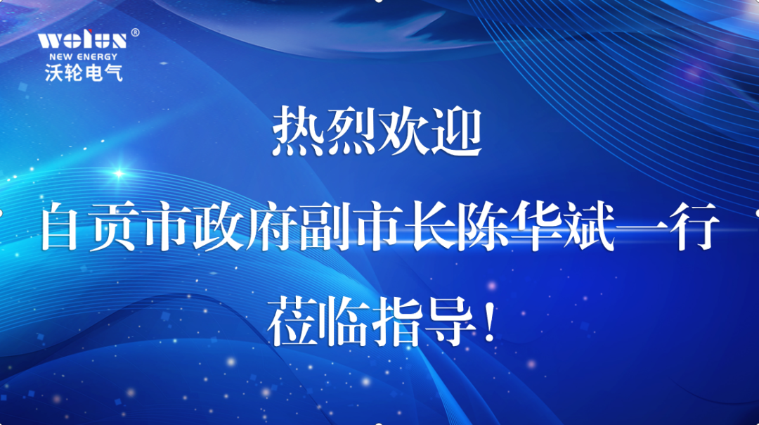 【领导关怀】自贡市人民政府副市长陈华斌率队莅临中国九游AG电气调研指导工作