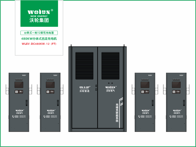 480KW分体式直流充电机